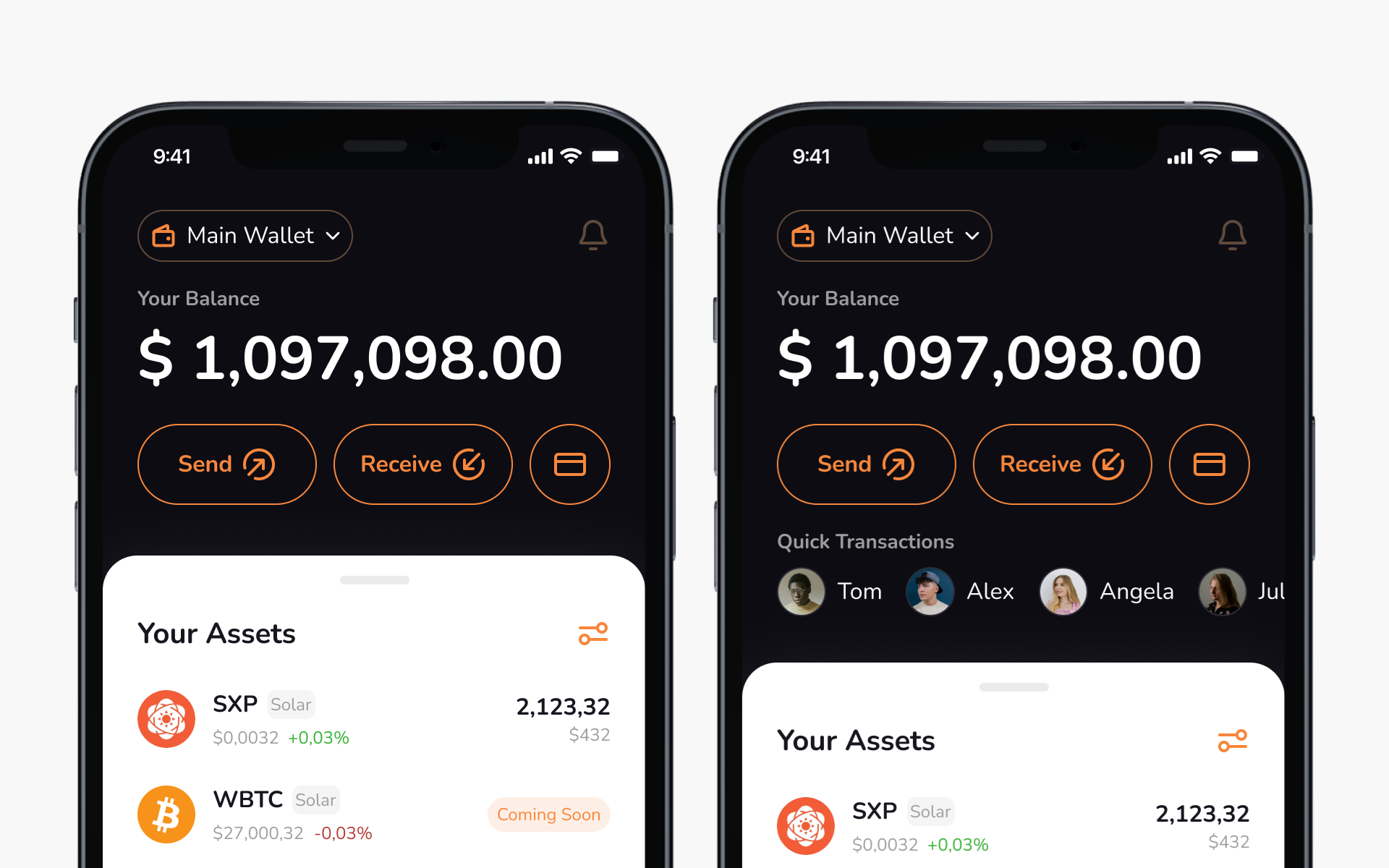 App mockup