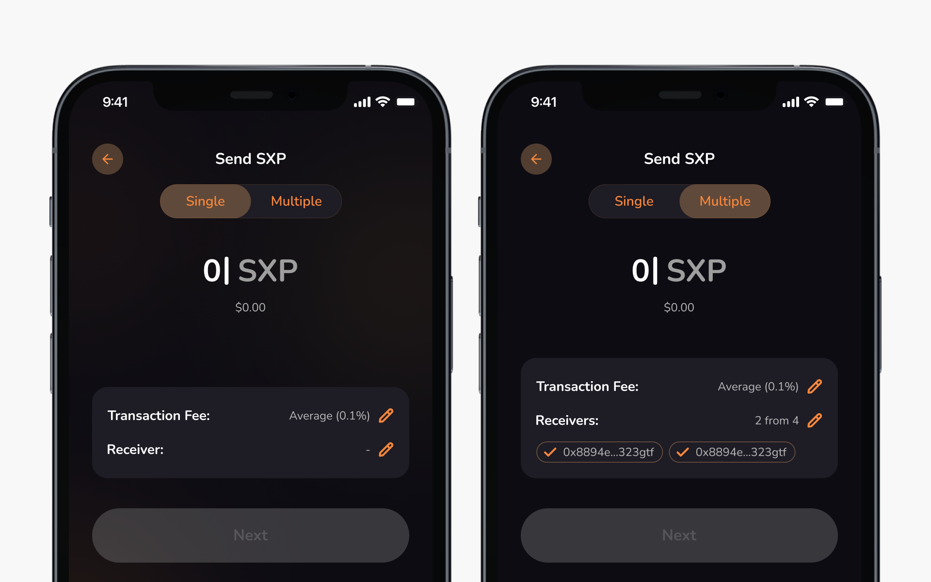 App mockup