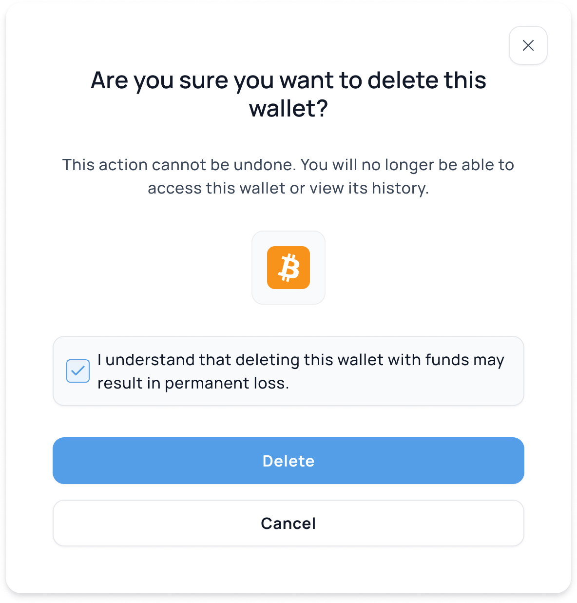 Mockup of the treasury platform