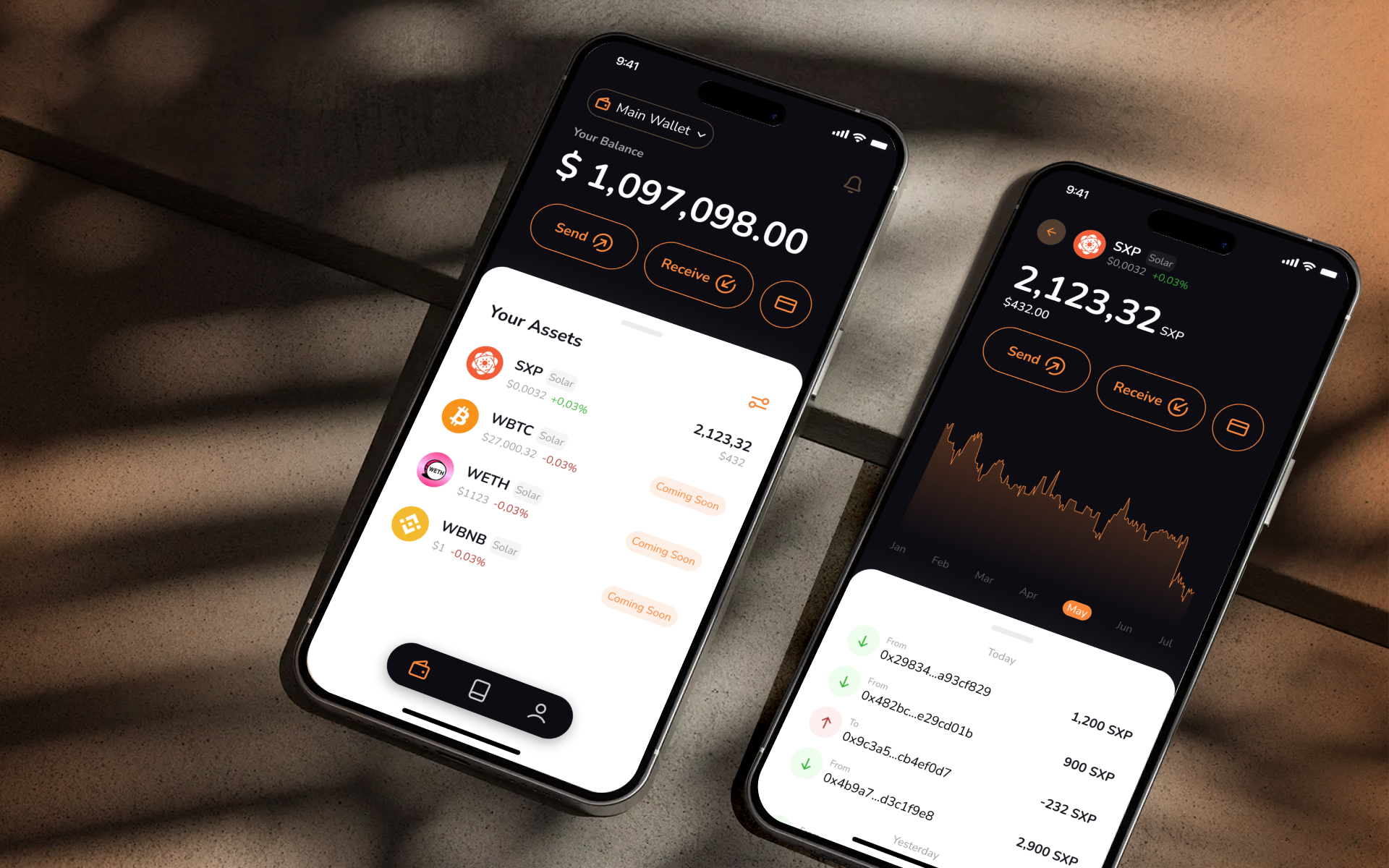 App mockup