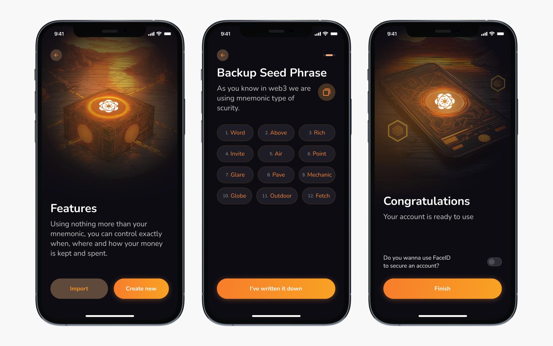 App mockup